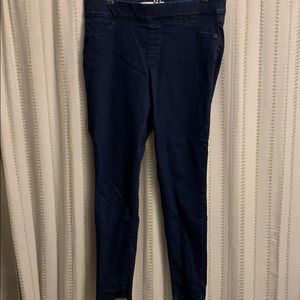 Old navy dark wash super skinny jeggings